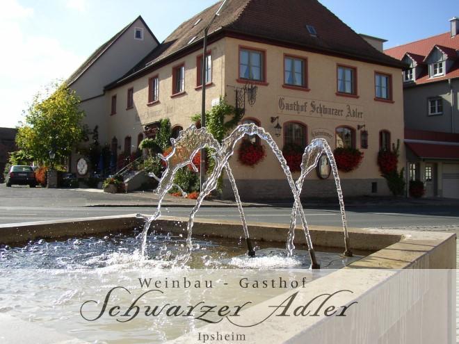 Schwarzer Adler - Hotel Garni Ipsheim Exteriör bild